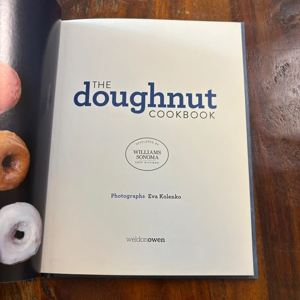 Williams‎ Sonoma The Doughnut Cookbook Baked & Fried Recipes Hardcover 2016